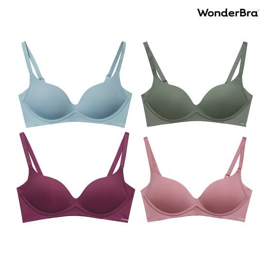 원더브라 Wonderbra 일체형 볼륨 몰드 노와이어 브라 4Color