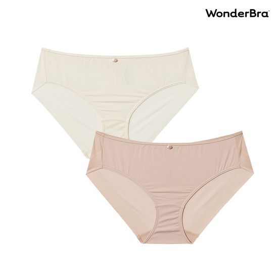 원더브라 Wonderbra 아쿠아 V넥 노와이어 팬티 크림 2Color