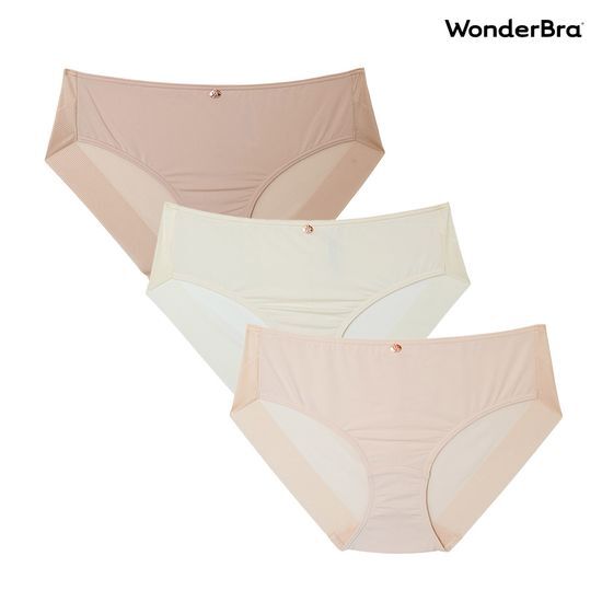 원더브라 Wonderbra 스킨팔레트 아쿠아 V넥 팬티 크림 3Color - 최저가 8,900원