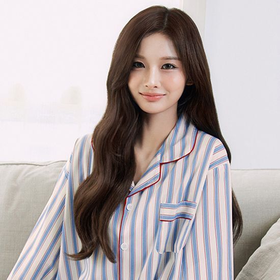 도씨 도씨 실크핏 에프터 긴팔 커플 잠옷 세트