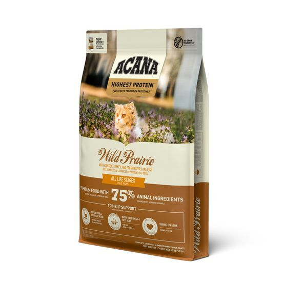 페슬러 아카나 CAT 하이프로틴 와일드 프레이리 고양이 사료 (1.8kg/4.5kg) - 최저가 45,900원