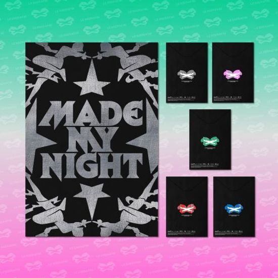 LE SSERAFIM 르세라핌 2nd Single Album [Made My Night] (COMPACT ver.) 5종 1세트