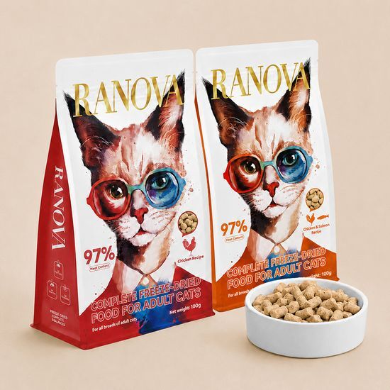 페슬러 라노바 97% 생육  동결건조 고양이 사료 100g (치킨/치킨&연어) - 최저가 13,900원