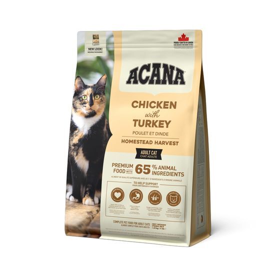 페슬러 아카나 CAT 홈스테드 하비스트 고양이 사료 (1.8kg/4.5kg)