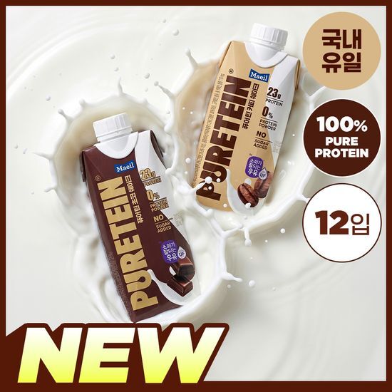 매일유업 매일유업 퓨어틴 쉐이크 330ml 12입(초코/커피) 택 1