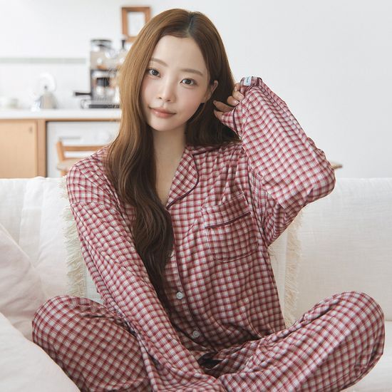 오프아워 캐빈 체크 피치플러프 긴팔 잠옷 세트 (2 Color) 가격 추이 오프아워 오프아워 캐빈 체크 피치플러프 긴팔 잠옷 세트 (2 Color) - 최저가 33,900원