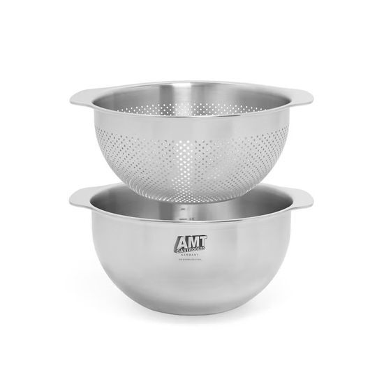 에이엠티 AMT 316 스텐 믹싱볼 & 타공세트 25cm