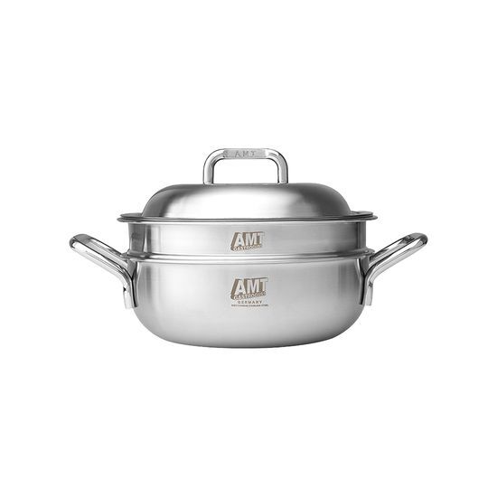 에이엠티 AMT 316Ti스텐 통5중 샤프 22cm 멀티쿠커