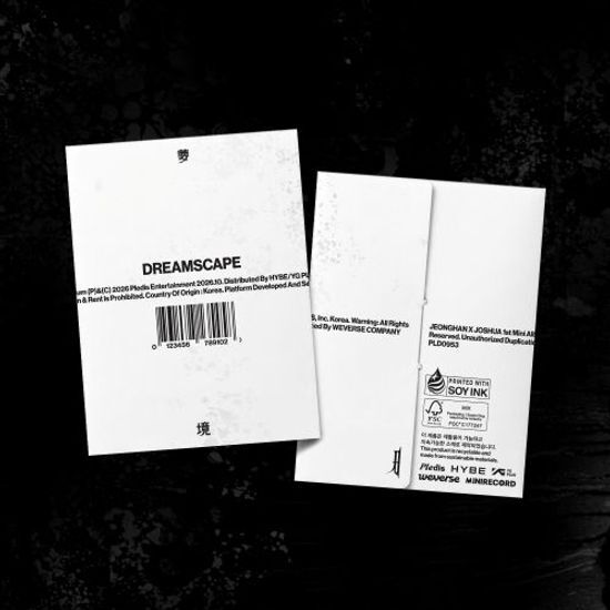 JEONGHAN X JOSH 정한X조슈아 1st Mini Album [DREAMSCAPE] Weverse Albums ver.