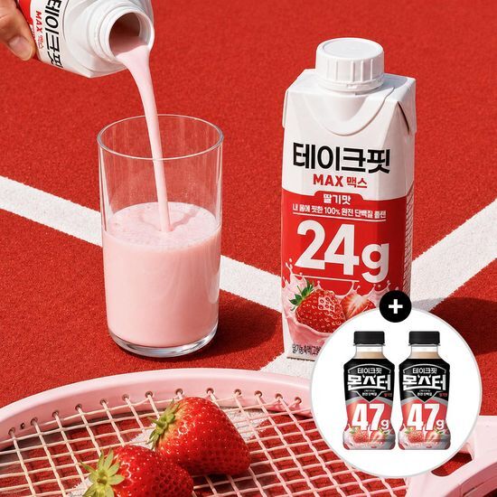 테이크핏 테이크핏 맥스 24입 + 몬스터 2입 (딸기맛)