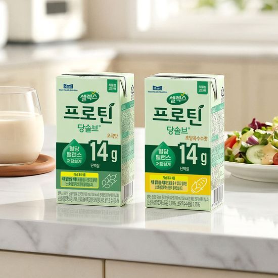 셀렉스 셀렉스 프로틴 당솔브 음료 190ml 24팩 오곡맛/초당옥수수맛 택 1 - 최저가 27,900원