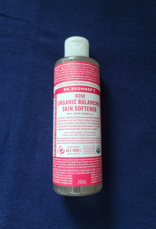 Тоник Dr. Bronner's Rose Balancing Skin Softener 240ml