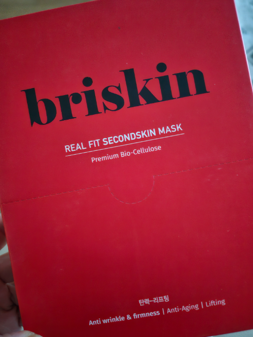 User review of briskin Real Fit Secondskin Anti-Aging Mask Sheet