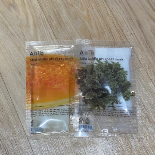 Abib Mild Acidic pH Sheet Mask Review