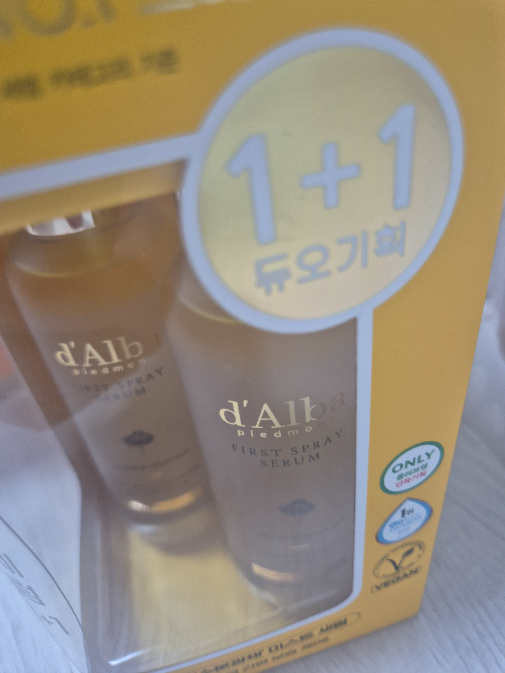 [NO.1 Mist Serum ] d'Alba Peoseuteu Seupeure Serum 100 ml 2 Pack Gihoek ([NO.1 미스트세럼] 달바 퍼스트 스프레이 세럼 100ml 2개 기획)