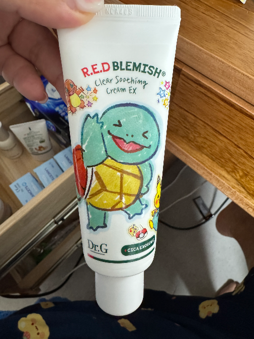 [5 Olyeongpik / Packets Ketmon Edition ] Dr.G Red Blemish Clear Soothing Cream EX 70 ml 1+1 Gihoek (+ Mist 50 ml+ Kkobugimeswibaek ) ([5월올영픽/포켓몬 에디션] 닥터지 레드블레미쉬 클리어 수딩크림EX 70ml1+1기획 (+미스트 50ml+꼬부기메쉬백))