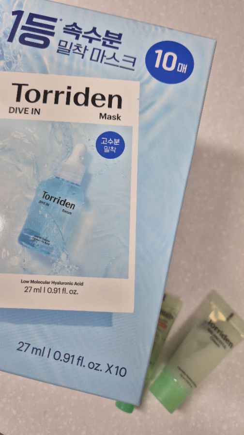 [1 Deung Mask ] Torriden Sheet Mask 10 Sheets 4 Types ( Moisture / Soothing / Beu Lightning / Pore ) ([1등마스크] 토리든 시트 마스크 10매 4종(수분/진정/브라이트닝/모공))