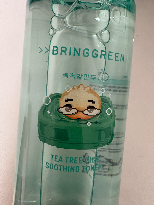 Subuji Toner Beuring Green Tea Teuri Sika Soothing Toner (500 ml/250 ml) ([수부지토너]브링그린 티트리 시카 수딩 토너 (500ml/250ml))