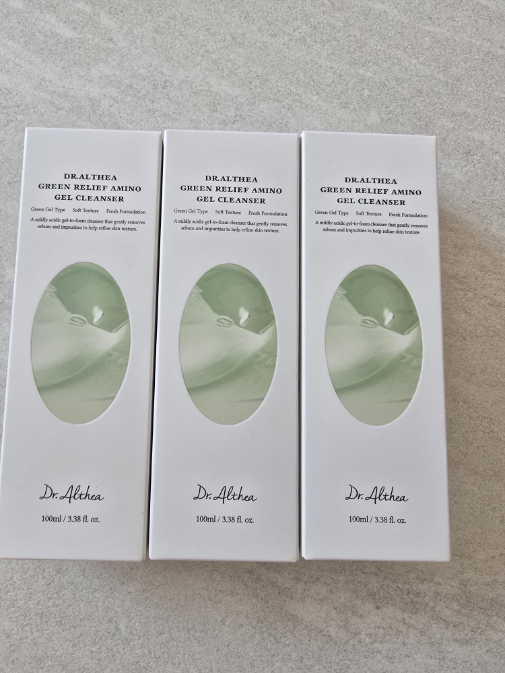 Dr. L'Cia Green Relief Amino Gel Cleanser 100ml