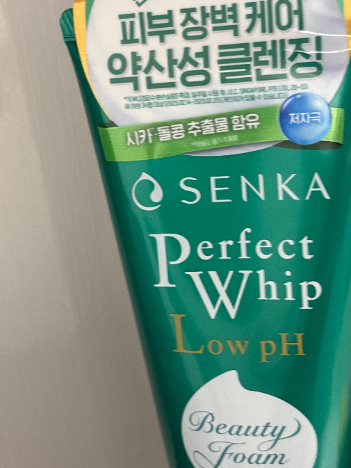 Senka Perfect Whip Low pH Calming Cica 100g