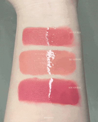 Arm shade comparison · Shade 901 True Peach