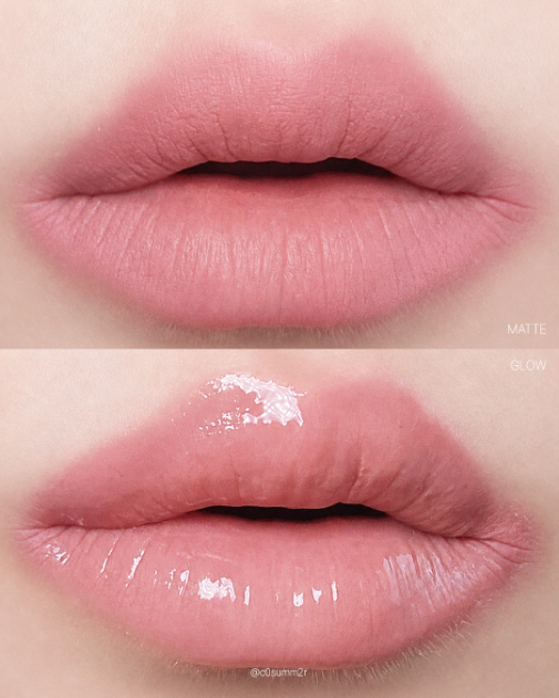 Matte + gloss lip wear · Shade 911 Easy Pink
