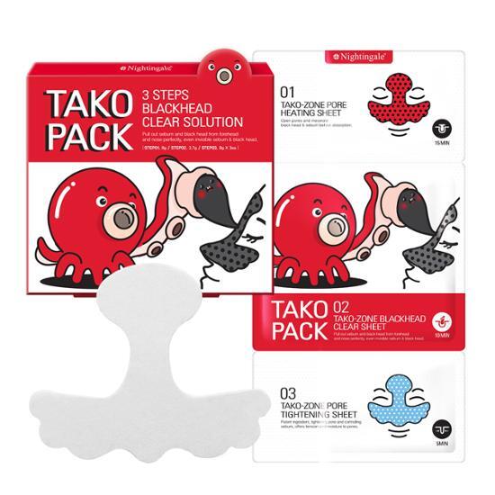 TakoPack 3 Steps Blackhead Clear Solution