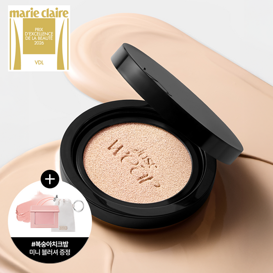 VDL Cover Stain Perfecting кушон (основа+рефилл, +Bouncing Peach Balm +косметичка)