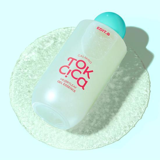 EDIT.B Calming Tok Cica Heartleaf Gel Essence 200ml | OLIVE YOUNG