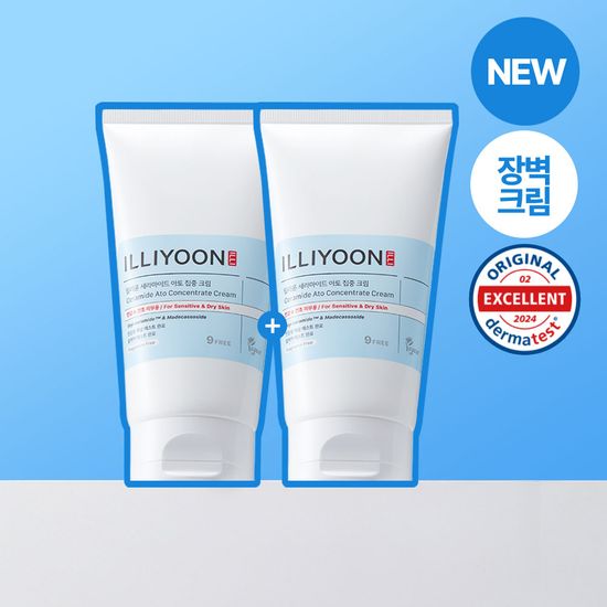 Illiyoon Ceramide Ato концентрированный крем 150 мл х2